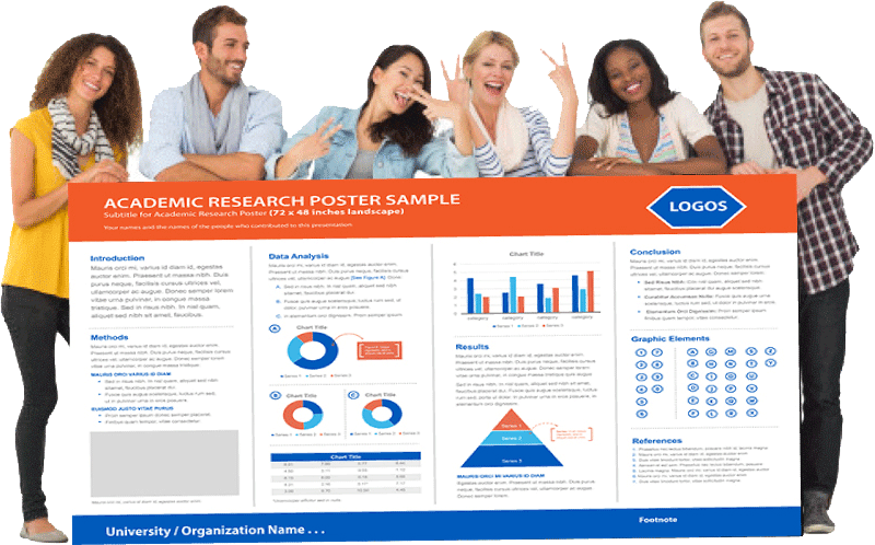 the Cheapest Fabric Research Poster for the travelling Research Poster Presenters travelling by plane (from $5.5/ft2)